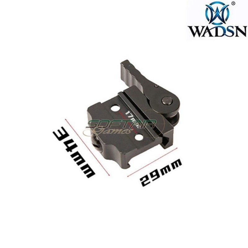 QD black metal replacement mount for DBAL-A2 wadsn (wdx032-bk)