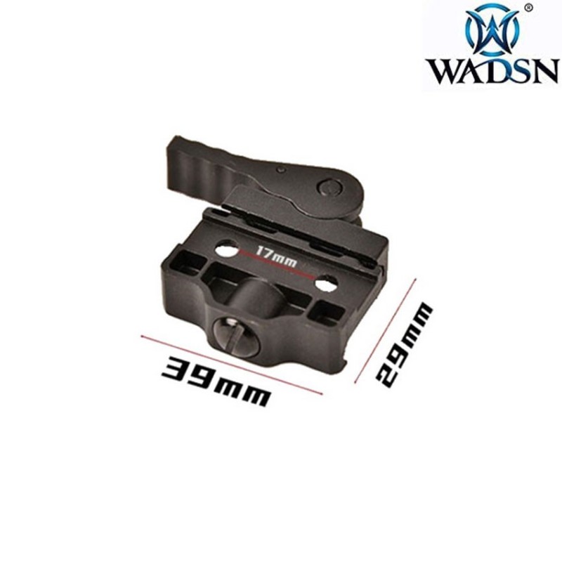 Mount ricambio in polimero nero QD per DBAL-A2 wadsn (wdx033-bk)