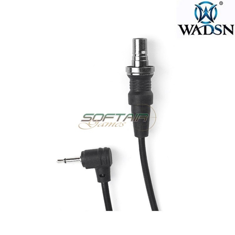 Doppio controllo remoto torcia/laser peq NERO wadsn (wex676-bk)