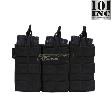 Triple pouch BLACK for M4 101 inc (inc-359857-bk)