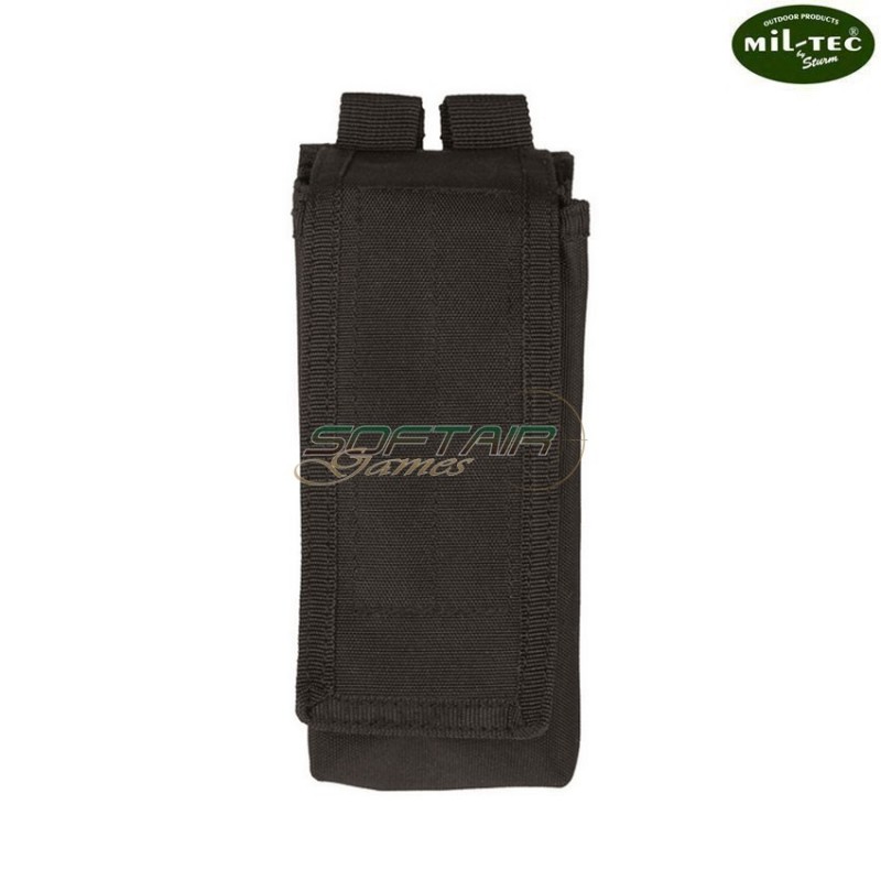 Single pouch 2 places BLACK for ak mil-tec (13496702)