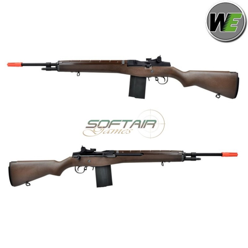 Fucile a GAS blowback m14 full metal & real wood we (we-wrmk1)