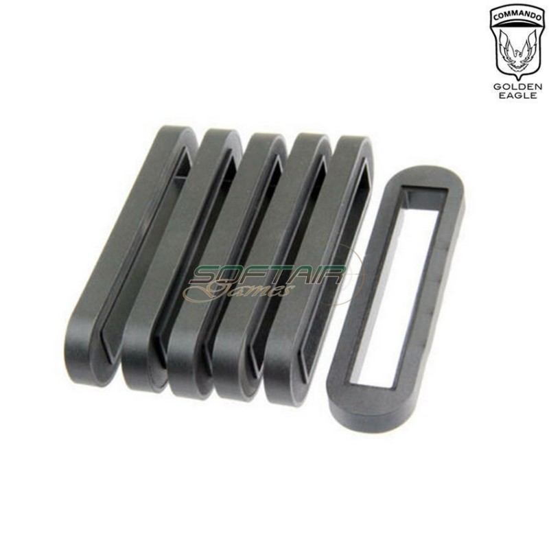 Set of 6 stock spacers g36/sl8 golden eagle (ge-g-53)