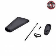 Fixed Short Stock Stubby Style Black Gun Five (gf-db024) Fixed Short Stock Stubby Style Black Gun Five (gf-db024)