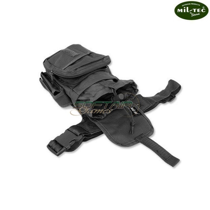 Black multipack leg bag mil-tec (13526002)