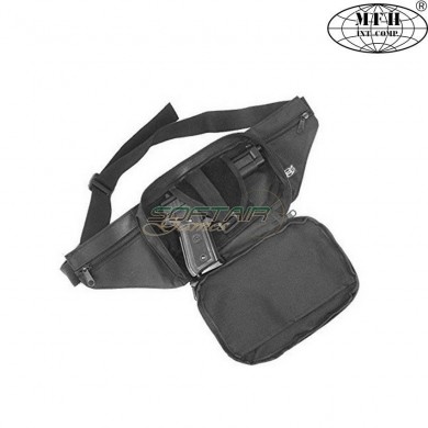 BLACK bag with internal holster mfh (30975a)