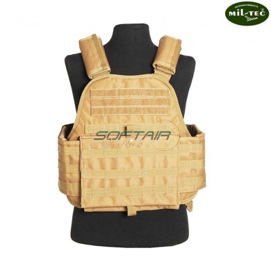 Combat tactical vest molle TAN mil-tec (13463105)