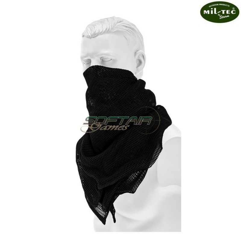 Scarf mesh BLACK mil-tec (12625002)