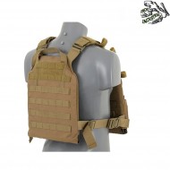 Assault plate carrier 7.62mm c/dummy sapi plates COYOTE frog industries® (fi-m51611027-1-tan)