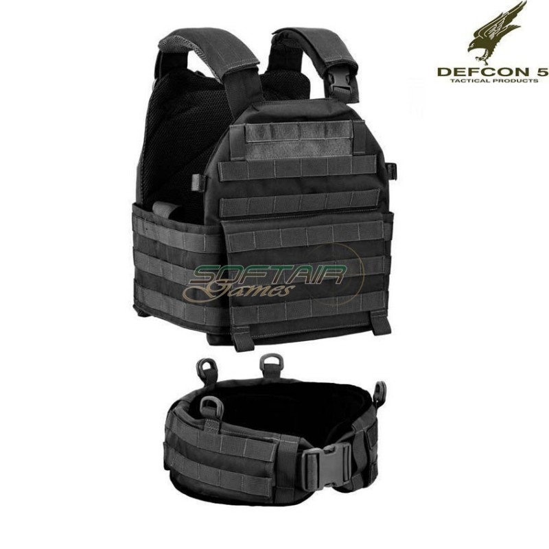 Recon Carrier Vest NERO Defcon 5 (d5-bav13bk)