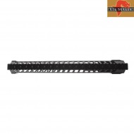 Handguard AR-15 LC SWITCH 15inch .223/5.56 Rail per m4 aeg big dragon (bd9274mbk15)