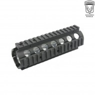 Handguard 7" nero in polimero per m4 golden eagle (ge-m-169)