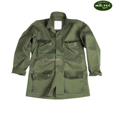 BDU GREEN rip-stop jacket mil-tec (11801001)