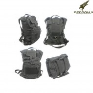 Black rollypolly backpack defcon 5 (d5-345-bk)