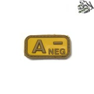 Patch 3d Pvc A Neg TAN Frog Industries® (fi-aneg-tan) Patch 3d Pvc A Neg TAN Frog Industries® (fi-aneg-tan)
