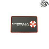 Patch 3d pvc UMBRELLA new RD. frog industries® (fi-umb-bkrd)
