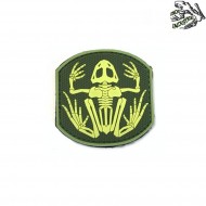 Patch 3d pvc FROG GREEN frog industries® (fi-ra-gr)