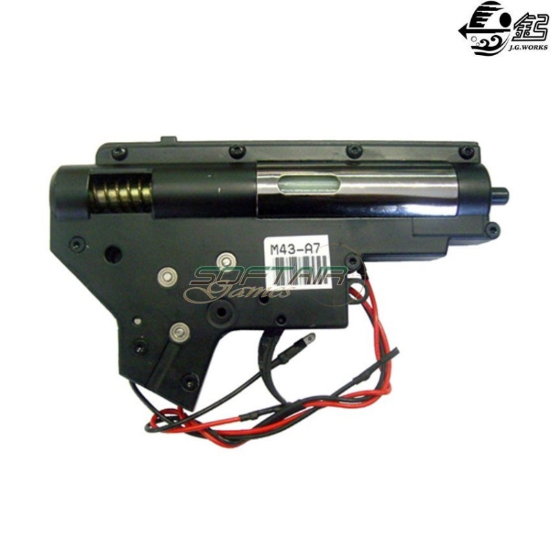 Gear Box In Metallo Per Serie M16/m4 Front jing gong (jg-m43-a7) Gear Box In Metallo Per Serie M16/m4 Front jing gong (jg-m43-a7)
