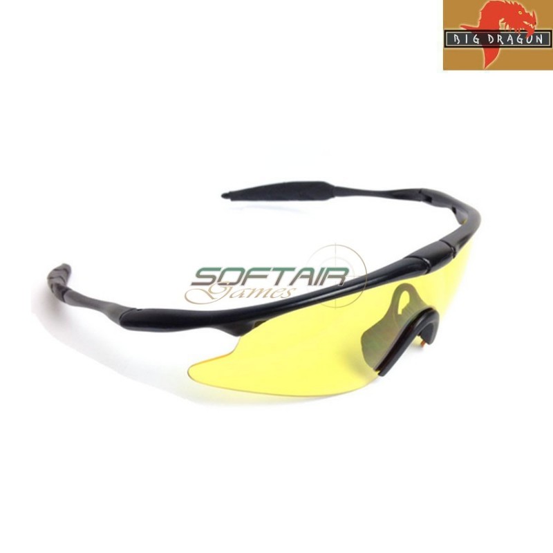 Safe eyewear yellow lens big dragon (bd2493)