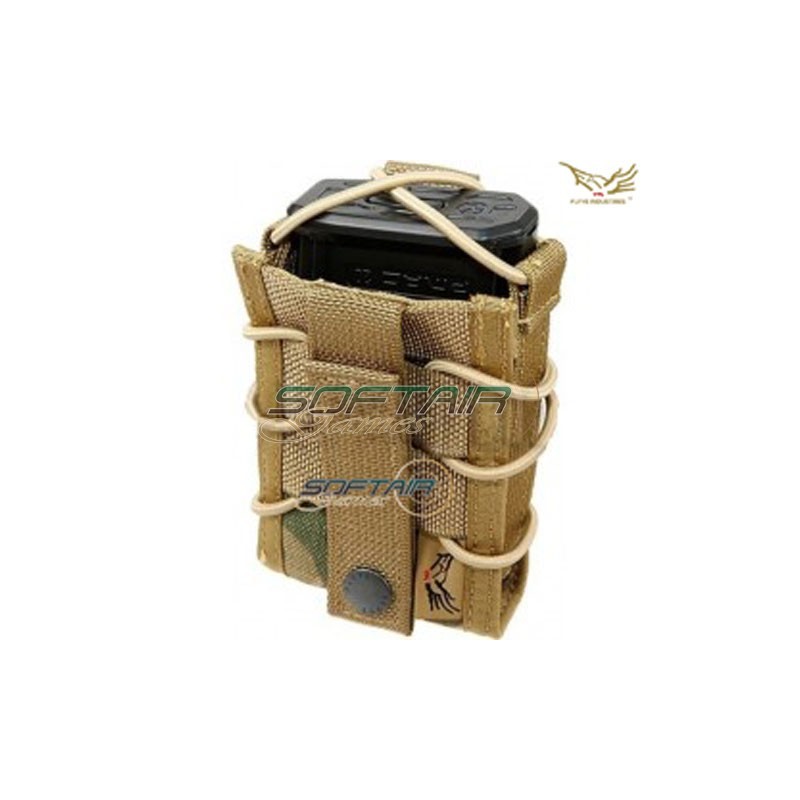 Single Bib Rifle Magazine Pouch Multicam Flyye Industries (cod.fy-ph-c034-mc) Single Bib Rifle Magazine Pouch Multicam Flyye Industries (cod.fy-ph-c034-mc)