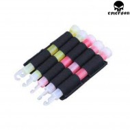 Lightstick Velcro Pocket Black Cyalume/cartridge emerson (em6034a)