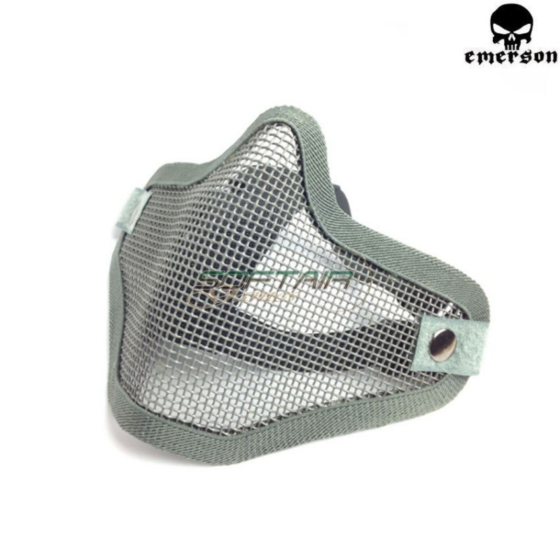 Maschera Iron Face Striker FOLIAGE GREEN Emerson (em6599fg)