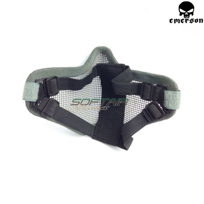 Iron Face Striker FOLIAGE GREEN Mask Emerson (em6599fg)