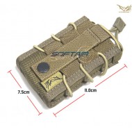 Single Bib Rifle Magazine Pouch Khaki Flyye Industries (cod.fy-ph-c034-kh)