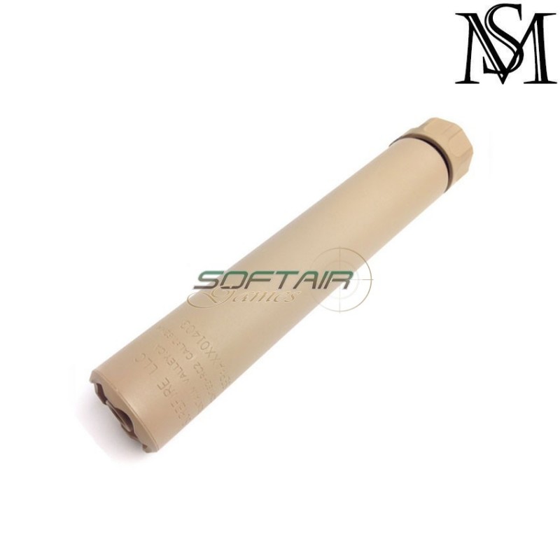 Silencer surf. style TAN SOCOM762-RC2 milsim series (ms-137-tan) Silencer surf. style TAN SOCOM762-RC2 milsim series (ms-137-tan)