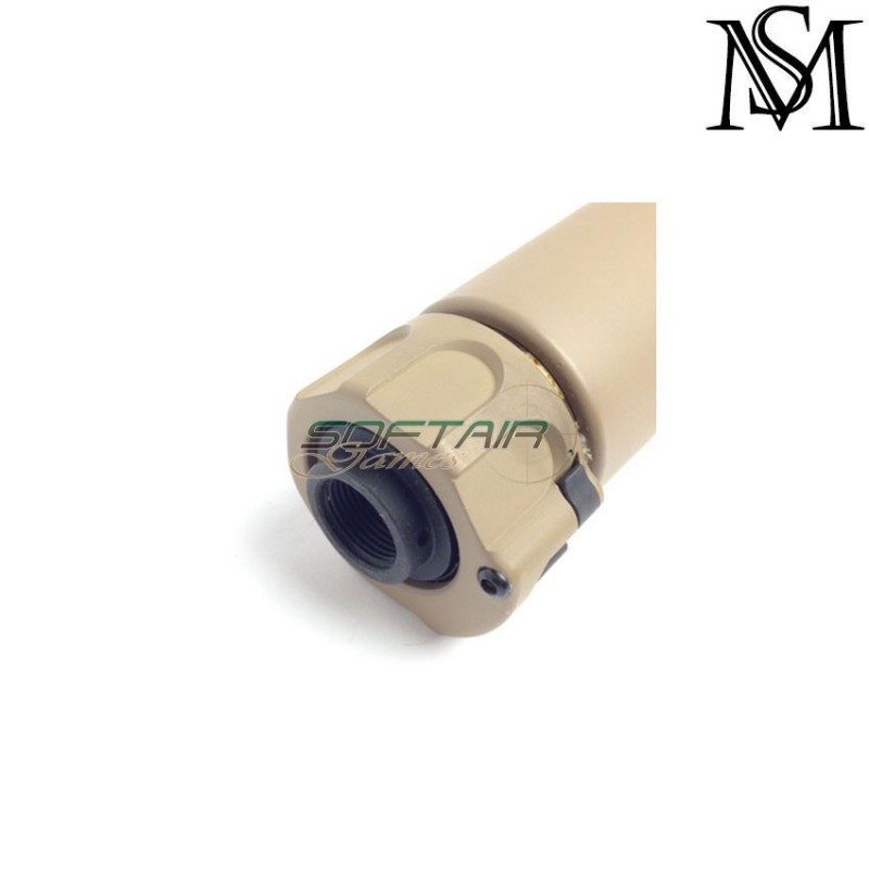 Silencer surf. style TAN SOCOM762-RC2 milsim series (ms-137-tan) Silencer surf. style TAN SOCOM762-RC2 milsim series (ms-137-tan)