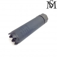 Silenziatore surf. style NERO SOCOM556-MINI Monster milsim series (ms-138-bk) Silenziatore surf. style NERO SOCOM556-MINI Monster milsim series (ms-138-bk)