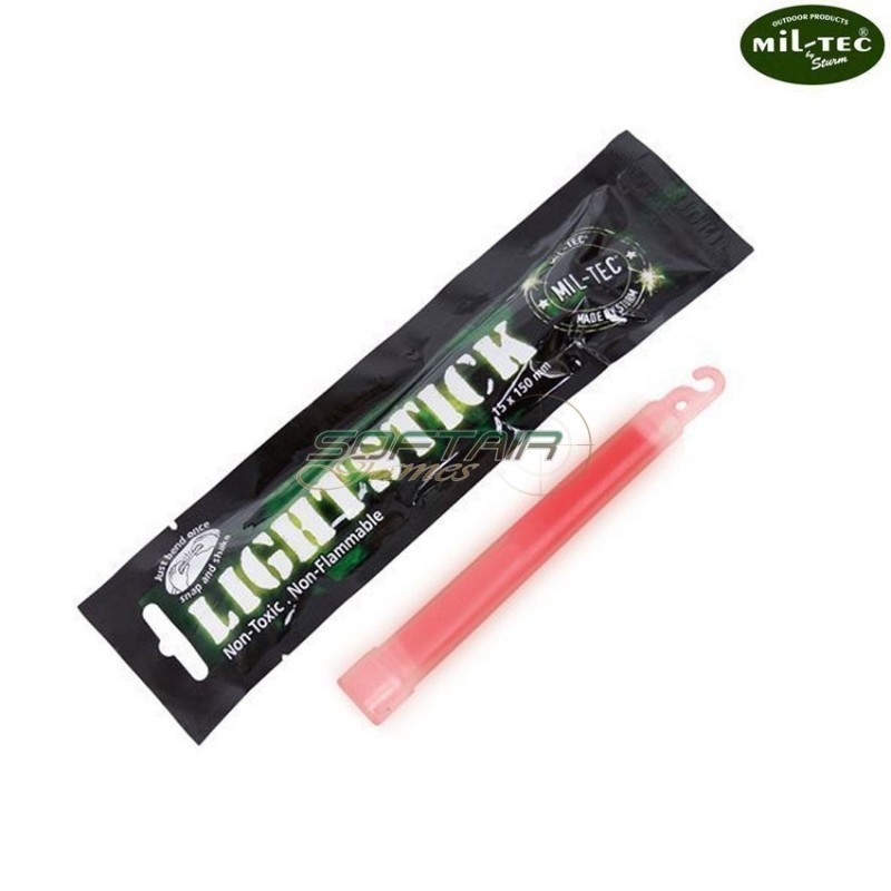 Lightstick cyalume RED 1.5x15cm mil-tec (14940010)