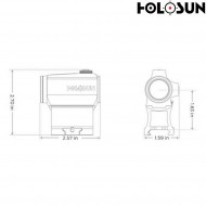 Elite solar GREEN dot sight HE403C-GR black holosun (hl-26550)