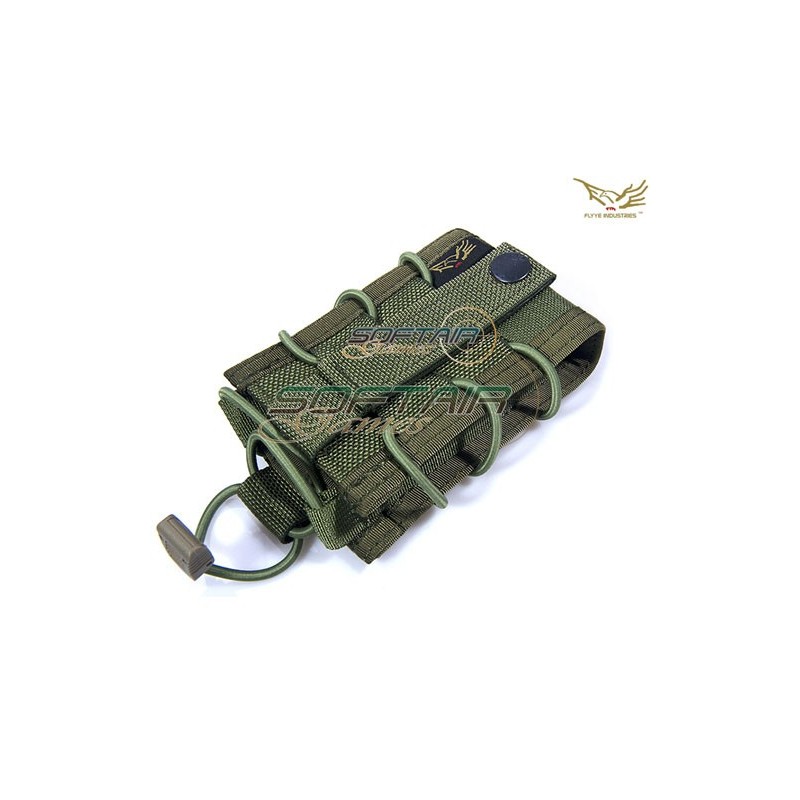 Single Bib Rifle Magazine Pouch Olive Drab Flyye Industries (cod.fy-ph-c034-od)