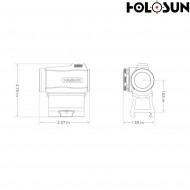 RED dot sight HS403R black holosun (hl-28567)