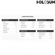 RED dot sight HS403R black holosun (hl-28567)