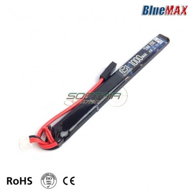 Batteria Lipo Connettore Mini Tamiya 7.4v X 1000mah 20c THIN Stick Type Bluemax-power® (bmp-7.4x1000-ts)