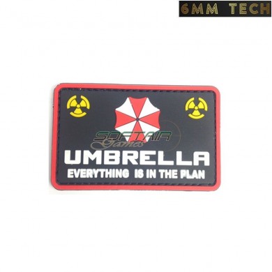 Patch PVC umbrella in the plan 6MM TECH (6mmt-26-bk)
