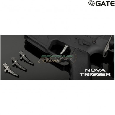NOVA Grilletto 2C1 AEG Silver per AEG M4/M16 gate (gate-nt-2c1-s)