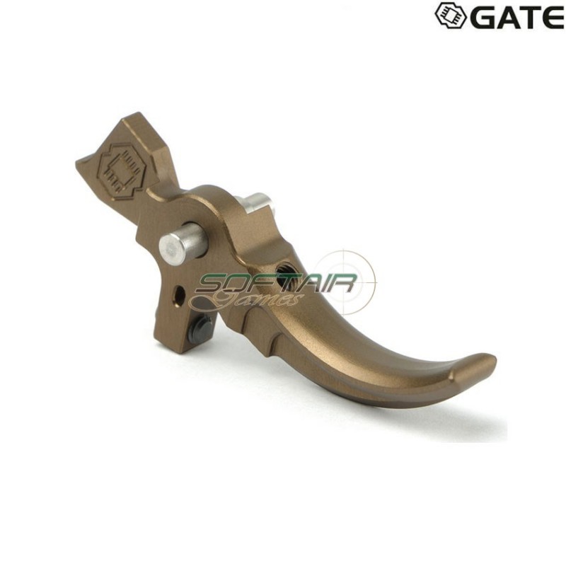 NOVA Grilletto 2E1 AEG Matt Dark Earth per AEG M4/M16 gate (gate-nt-2e1-dm)