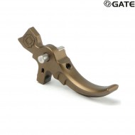 NOVA Grilletto 2E1 AEG Matt Dark Earth per AEG M4/M16 gate (gate-nt-2e1-dm)