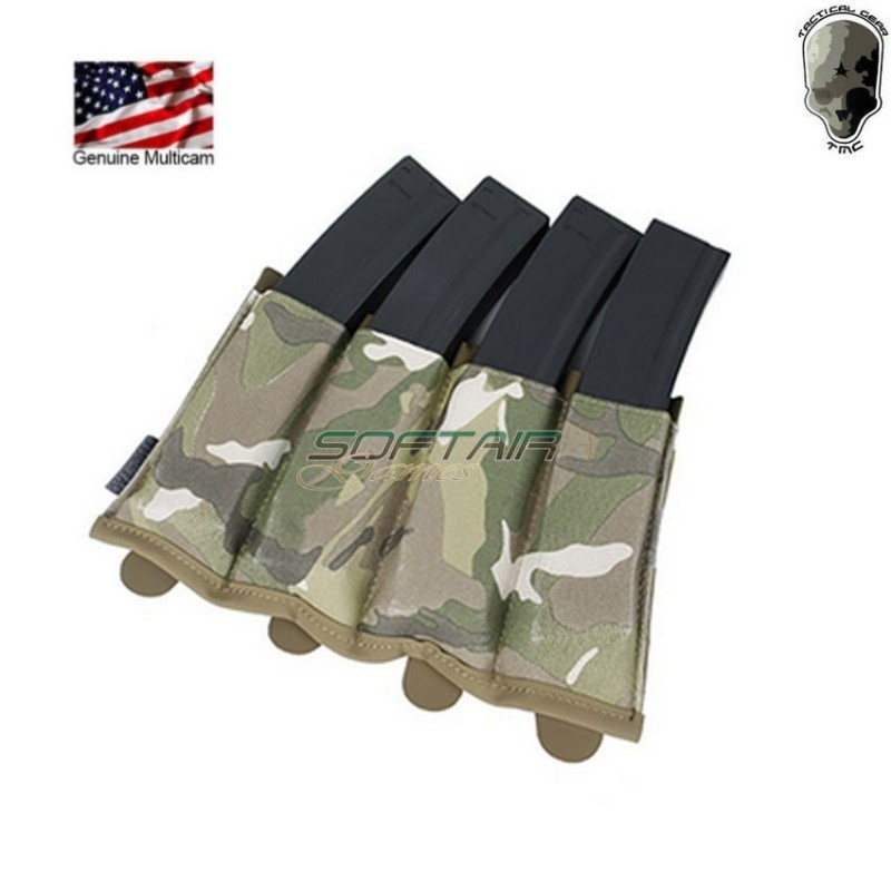 Tasca aperta BFG style quadrupla caricatore smg Multicam® Genuine Usa tmc (tmc-3463-mc)