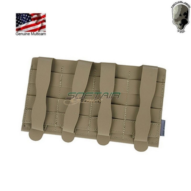 Open pouch BFG style quadruple magazine smg Multicam® Genuine Usa tmc (tmc-3463-mc)