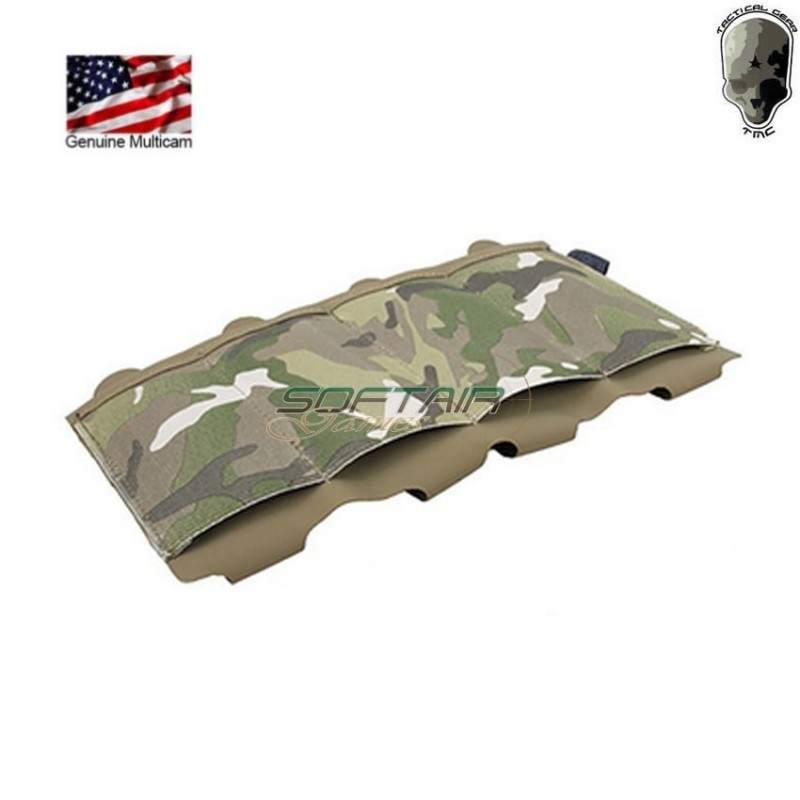 Open pouch BFG style quadruple magazine smg Multicam® Genuine Usa tmc (tmc-3463-mc)