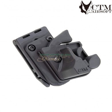 Rigid holster FAST for army action pistol AAP01 black ctm (ctm-aph-bk)