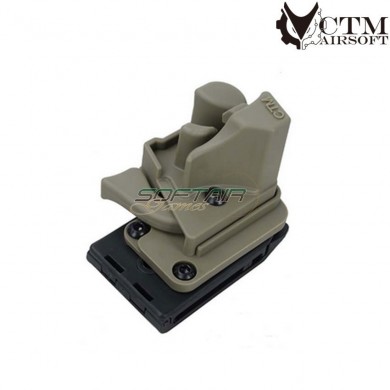 Rigid holster FAST for army action pistol AAP01 dark earth ctm (ctm-aph-de)