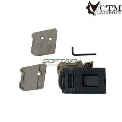 Rigid holster FAST for army action pistol AAP01 dark earth ctm (ctm-aph-de) Rigid holster FAST for army action pistol AAP01 dark earth ctm (ctm-aph-de)