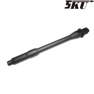 Black outer barrel 10" for AEG m4 5ku (5ku-122) Black outer barrel 10" for AEG m4 5ku (5ku-122)