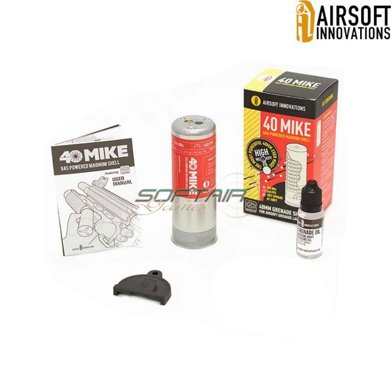 Grenade 40mm Mike Airsoft Innovation (ai-ain265001) Grenade 40mm Mike Airsoft Innovation (ai-ain265001)