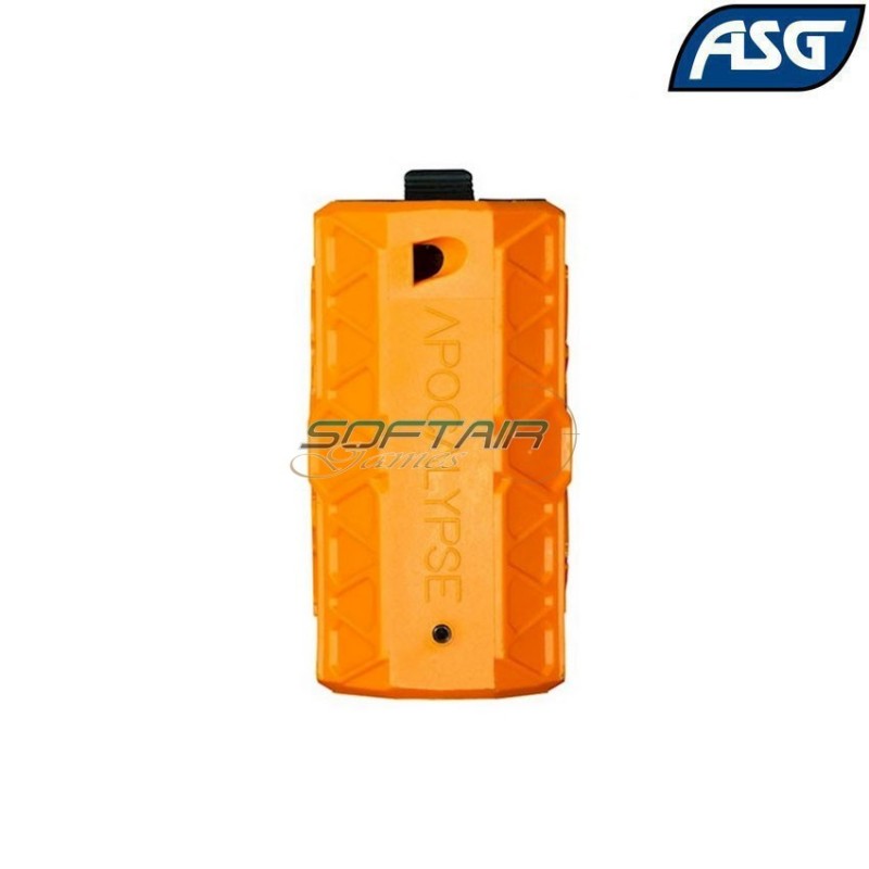 GAS grenade APOCALYPSE storm ORANGE high impact 155bb asg (asg-19642)